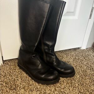 Sorel Black Leather Women's Boots
